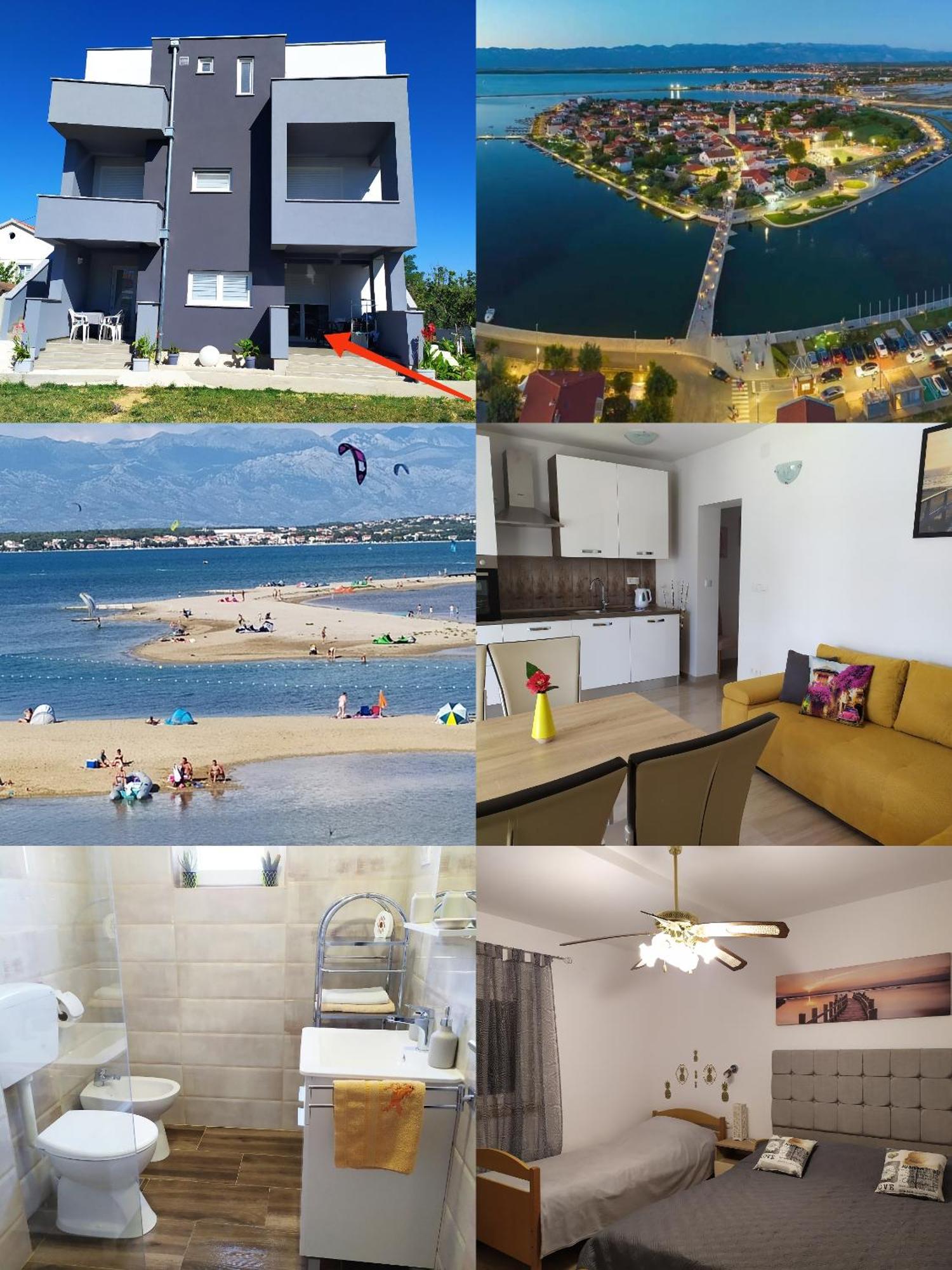 Apartmani Mira Nin Zewnętrze zdjęcie